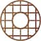 Ekena Millwork O'Neal Wood Fretwork Pierced Ceiling Medallion, Walnut, 40"OD x 14 1/2"ID x 3/8"T CMWP40X40X0375ONWA - alternate 2